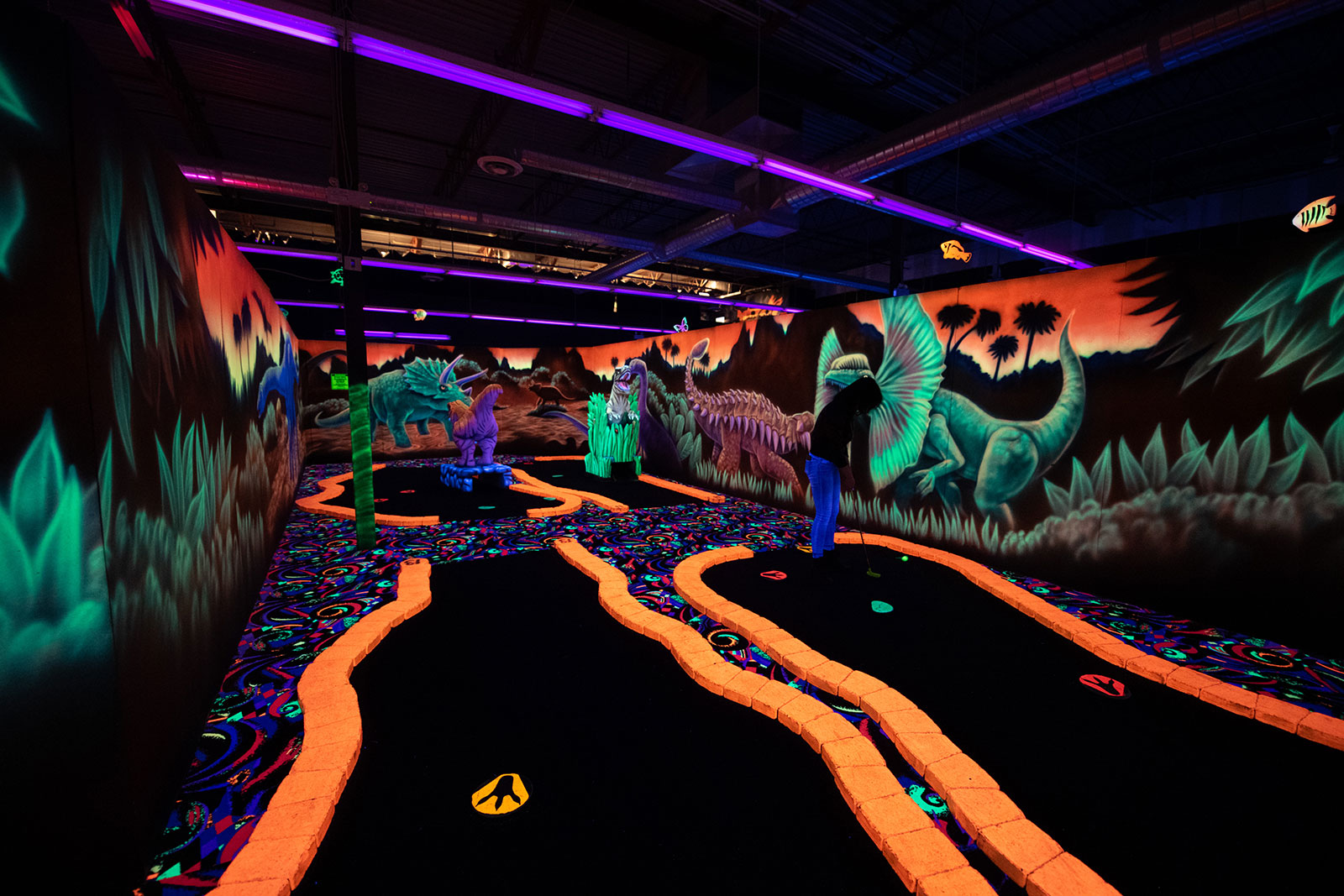 Inside Mini Golf