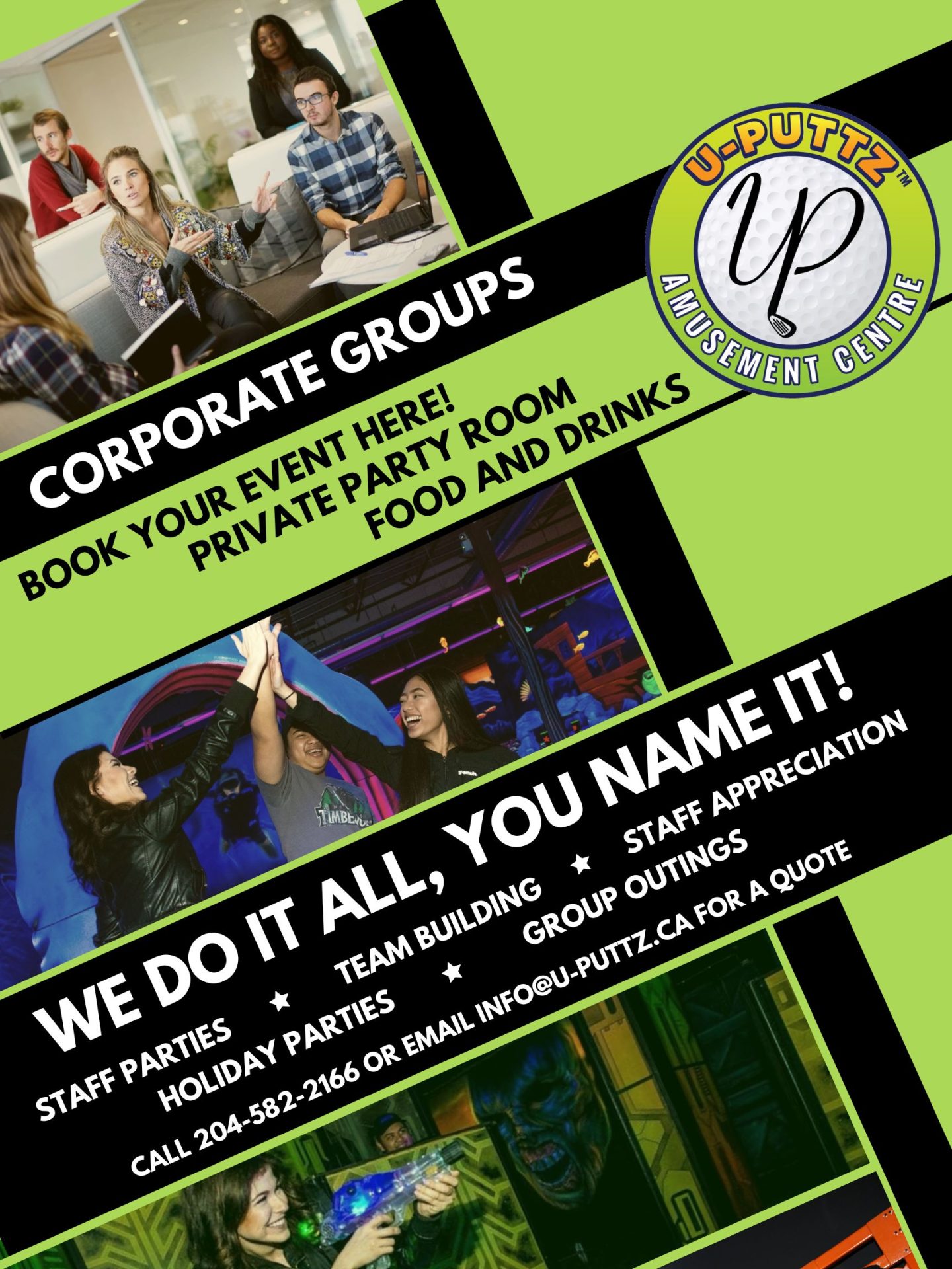 Corporate Groups Flyer